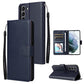 3 Card Slots Multifunctional Leather Phone Case, For OPPO A16, For Samsung Galaxy S22 5G, For Samsung Galaxy S22 Ultra 5G, For Samsung Galaxy S22+ 5G