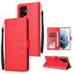 3 Card Slots Multifunctional Leather Phone Case, For OPPO A16, For Samsung Galaxy S22 5G, For Samsung Galaxy S22 Ultra 5G, For Samsung Galaxy S22+ 5G