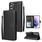 3 Card Slots Multifunctional Leather Phone Case, For OPPO A16, For Samsung Galaxy S22 5G, For Samsung Galaxy S22 Ultra 5G, For Samsung Galaxy S22+ 5G