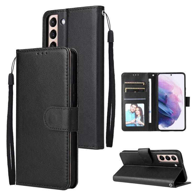 3 Card Slots Multifunctional Leather Phone Case, For OPPO A16, For Samsung Galaxy S22 5G, For Samsung Galaxy S22 Ultra 5G, For Samsung Galaxy S22+ 5G