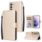 3 Card Slots Multifunctional Leather Phone Case, For OPPO A16, For Samsung Galaxy S22 5G, For Samsung Galaxy S22 Ultra 5G, For Samsung Galaxy S22+ 5G