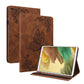 Butterfly Flower Embossed Leather Tablet Case