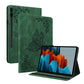 Butterfly Flower Embossed Leather Tablet Case