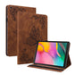 Butterfly Flower Embossed Leather Tablet Case