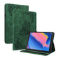 Butterfly Flower Embossed Leather Tablet Case