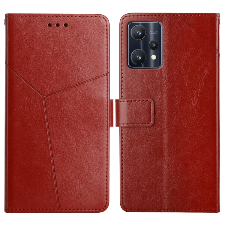 Y Stitching Horizontal Flip Leather Phone Case, For OPPO Realme 9 Pro+/Realme 9 4G, For Samsung Galaxy Xcover6 Pro, For Samsung Galaxy M33, For Samsung Galaxy M53, For Sharp Aquos R7, For Xiaomi Poco F4 GT