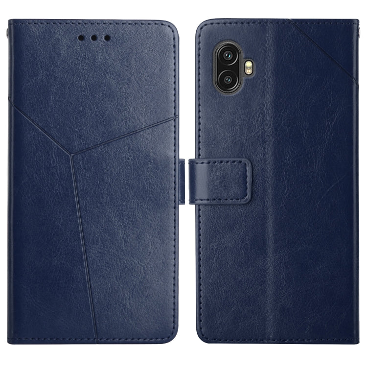 Y Stitching Horizontal Flip Leather Phone Case, For OPPO Realme 9 Pro+/Realme 9 4G, For Samsung Galaxy Xcover6 Pro, For Samsung Galaxy M33, For Samsung Galaxy M53, For Sharp Aquos R7, For Xiaomi Poco F4 GT