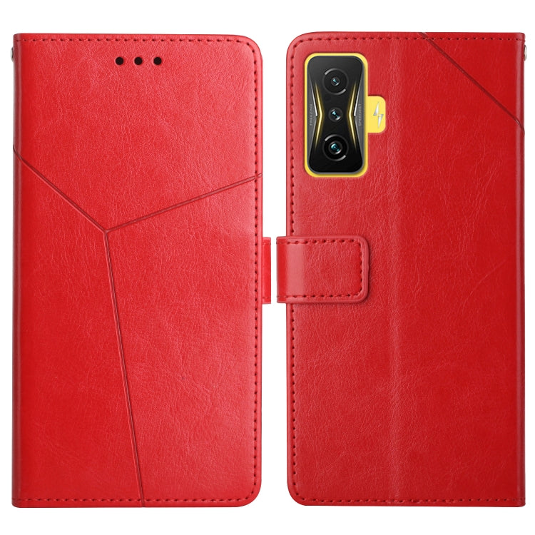 Y Stitching Horizontal Flip Leather Phone Case, For OPPO Realme 9 Pro+/Realme 9 4G, For Samsung Galaxy Xcover6 Pro, For Samsung Galaxy M33, For Samsung Galaxy M53, For Sharp Aquos R7, For Xiaomi Poco F4 GT