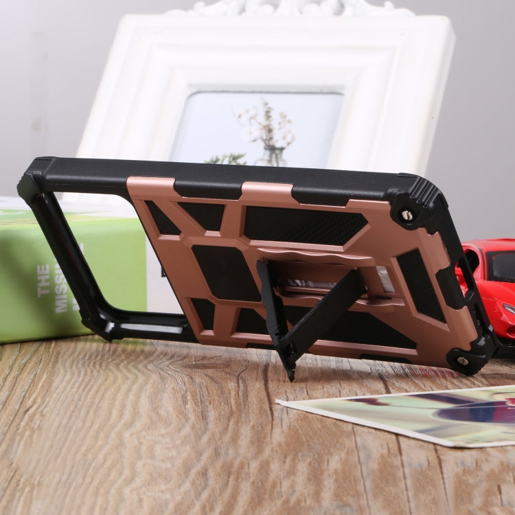 Shockproof TPU + PC Magnetic Protective Phone Case with Holder, For Xiaomi Poco X4 Pro 5G, For Samsung Galaxy A73 5G