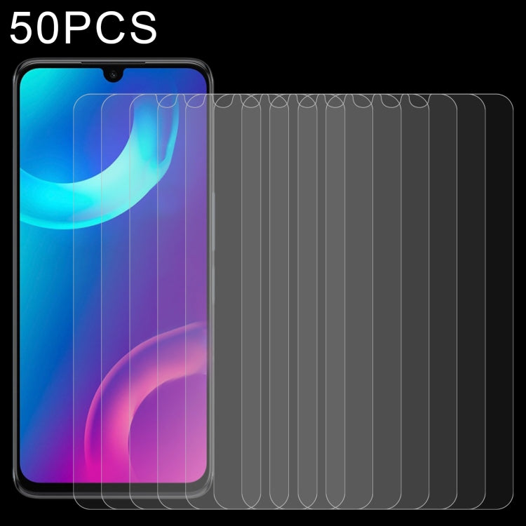 50 PCS 0.26mm 9H 2.5D Tempered Glass Film, For Samsung Galaxy Xcover6 Pro(50 PCS), For TCL 30T(50 PCS), For TCL 30 Z(50 PCS), For Sharp Aquos R7(50 PCS)