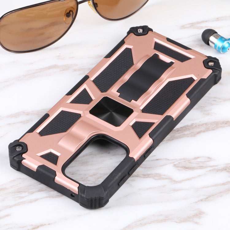 Shockproof TPU + PC Magnetic Protective Phone Case with Holder, For Samsung Galaxy A33 5G