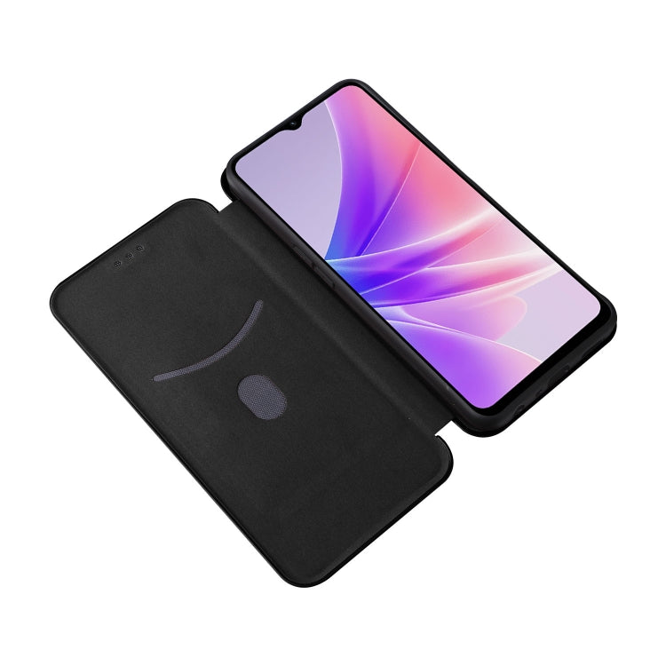 Carbon Fiber Texture Magnetic Leather Phone Case, For OPPO A57 5G, For OPPO Reno7 4G / F21 Pro 4G, For Samsung Galaxy M33 5G, For Sharp Simple Sumaho 6, For Sharp Aquos R7