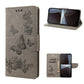 Butterfly Embossed Horizontal Flip Leather Phone Case, For Motorola Moto G52, For Sony Xperia 10 IV, For Samsung Galaxy M53 5G