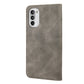 Skin Feel Splicing Leather Phone Case, For Motorola Moto G52, For Sony Xperia 10 IV, For Samsung Galaxy M53 5G