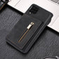 Zipper Card Holder Phone Case, For Samsung Galaxy A12 5G, For Samsung Galaxy A51 4G, For Samsung Galaxy A71 4G, For Samsung Galaxy A52 / A52s, For Samsung Galaxy Note20, For Samsung Galaxy Note20 Ultra, For Samsung Galaxy S20, For Samsung Galaxy S20+