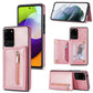 Zipper Card Holder Phone Case, For Samsung Galaxy S20 FE, For Samsung Galaxy S20 Ultra, For Samsung Galaxy S21 Ultra 5G, For Samsung Galaxy S21+ 5G, For Samsung Galaxy S21 5G, For Samsung Galaxy S21 FE 5G, For Samsung Galaxy S22 5G���������������������...