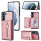 Zipper Card Holder Phone Case, For Samsung Galaxy S20 FE, For Samsung Galaxy S20 Ultra, For Samsung Galaxy S21 Ultra 5G, For Samsung Galaxy S21+ 5G, For Samsung Galaxy S21 5G, For Samsung Galaxy S21 FE 5G, For Samsung Galaxy S22 5G���������������������...