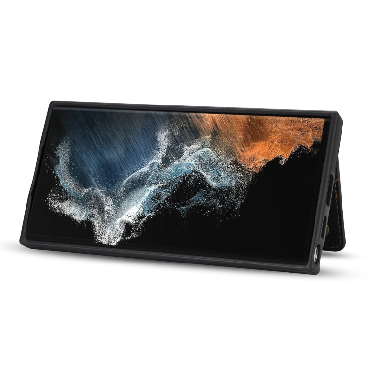 Zipper Card Holder Phone Case, For Samsung Galaxy S22 Ultra 5G, For Samsung Galaxy A53 5G