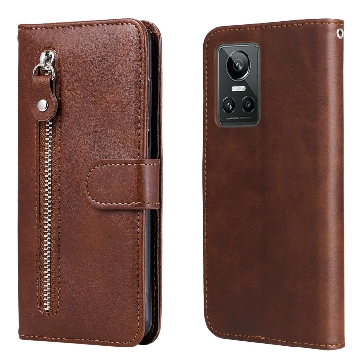 Calf Texture Zipper Leather Phone Case, For OPPO Realme GT Neo3, For OPPO Reno7 4G / F21 Pro 4G / 5G, For Samsung Galaxy M33 5G Global, For Samsung Galaxy M53 5G