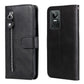 Calf Texture Zipper Leather Phone Case, For OPPO Realme GT Neo3, For OPPO Reno7 4G / F21 Pro 4G / 5G, For Samsung Galaxy M33 5G Global, For Samsung Galaxy M53 5G