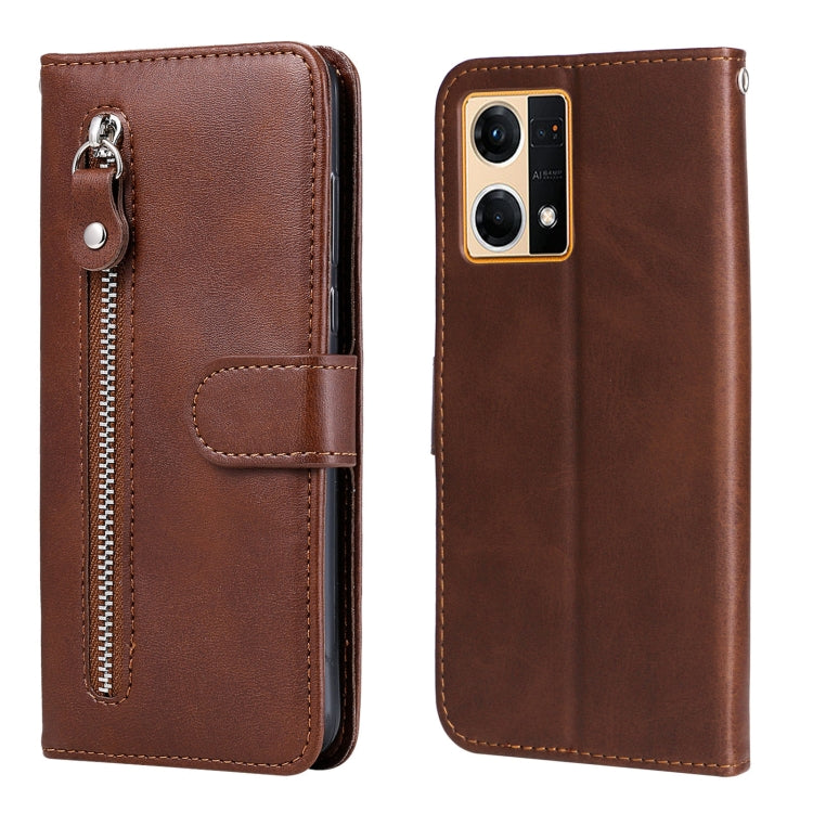 Calf Texture Zipper Leather Phone Case, For OPPO Realme GT Neo3, For OPPO Reno7 4G / F21 Pro 4G / 5G, For Samsung Galaxy M33 5G Global, For Samsung Galaxy M53 5G
