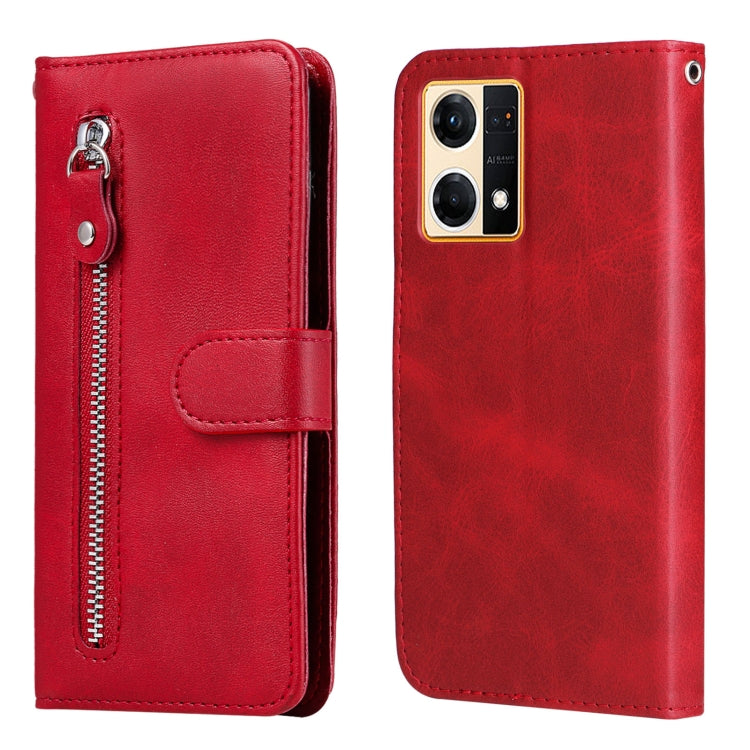 Calf Texture Zipper Leather Phone Case, For OPPO Realme GT Neo3, For OPPO Reno7 4G / F21 Pro 4G / 5G, For Samsung Galaxy M33 5G Global, For Samsung Galaxy M53 5G