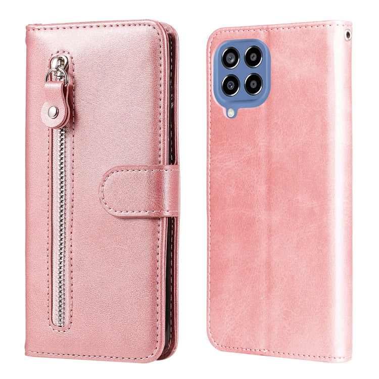 Calf Texture Zipper Leather Phone Case, For OPPO Realme GT Neo3, For OPPO Reno7 4G / F21 Pro 4G / 5G, For Samsung Galaxy M33 5G Global, For Samsung Galaxy M53 5G