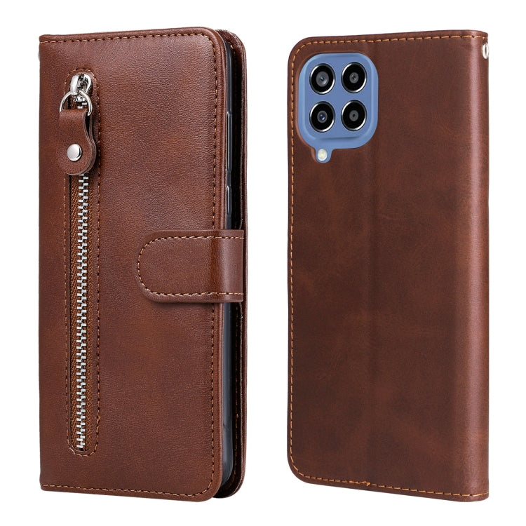 Calf Texture Zipper Leather Phone Case, For OPPO Realme GT Neo3, For OPPO Reno7 4G / F21 Pro 4G / 5G, For Samsung Galaxy M33 5G Global, For Samsung Galaxy M53 5G