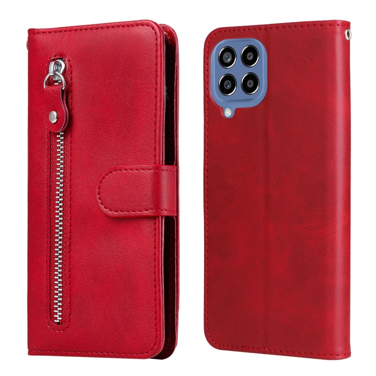 Calf Texture Zipper Leather Phone Case, For OPPO Realme GT Neo3, For OPPO Reno7 4G / F21 Pro 4G / 5G, For Samsung Galaxy M33 5G Global, For Samsung Galaxy M53 5G