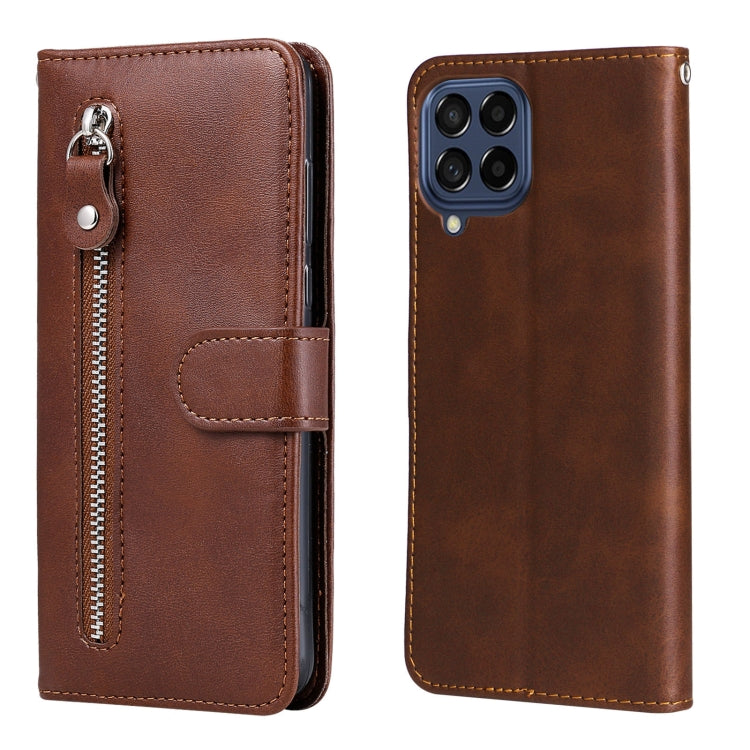 Calf Texture Zipper Leather Phone Case, For OPPO Realme GT Neo3, For OPPO Reno7 4G / F21 Pro 4G / 5G, For Samsung Galaxy M33 5G Global, For Samsung Galaxy M53 5G