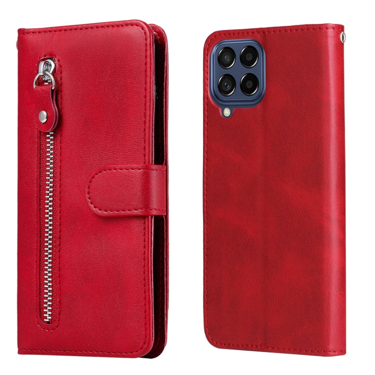 Calf Texture Zipper Leather Phone Case, For OPPO Realme GT Neo3, For OPPO Reno7 4G / F21 Pro 4G / 5G, For Samsung Galaxy M33 5G Global, For Samsung Galaxy M53 5G