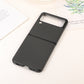 Carbon Fiber Texture PU Leather Phone Case, For Samsung Galaxy Z Flip3 5G