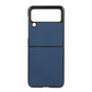 Carbon Fiber Texture PU Leather Phone Case, For Samsung Galaxy Z Flip3 5G