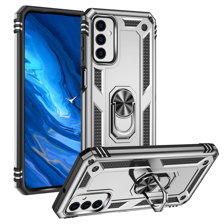 Shockproof TPU + PC Holder Phone Case, For Samsung Galaxy M23