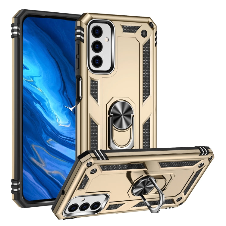 Shockproof TPU + PC Holder Phone Case, For Samsung Galaxy M23
