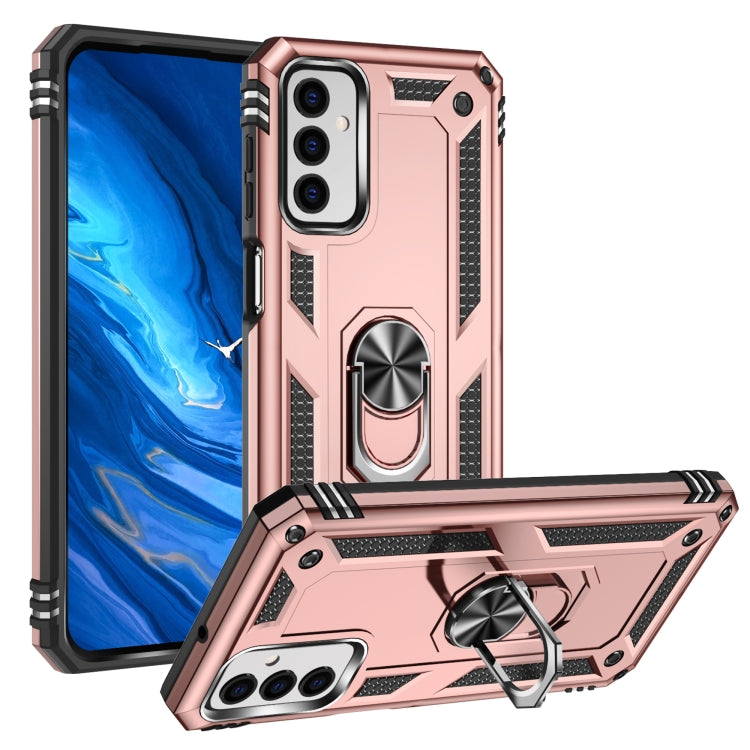 Shockproof TPU + PC Holder Phone Case, For Samsung Galaxy M23