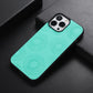 Sunflower Pattern PU+TPU+PC Shockproof Phone Case