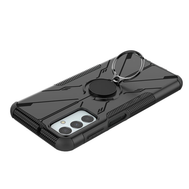 Armor Bear Shockproof PC + TPU Phone Case with Ring, For Motorola Moto G22, For Samsung Galaxy F23 / M23 5G, For Xiaomi Redmi 10C 4G, For Xiaomi Redmi Note 11E 5G