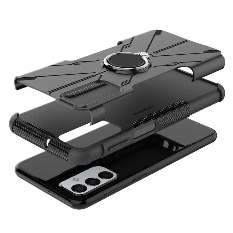 Armor Bear Shockproof PC + TPU Phone Case with Ring, For Motorola Moto G22, For Samsung Galaxy F23 / M23 5G, For Xiaomi Redmi 10C 4G, For Xiaomi Redmi Note 11E 5G