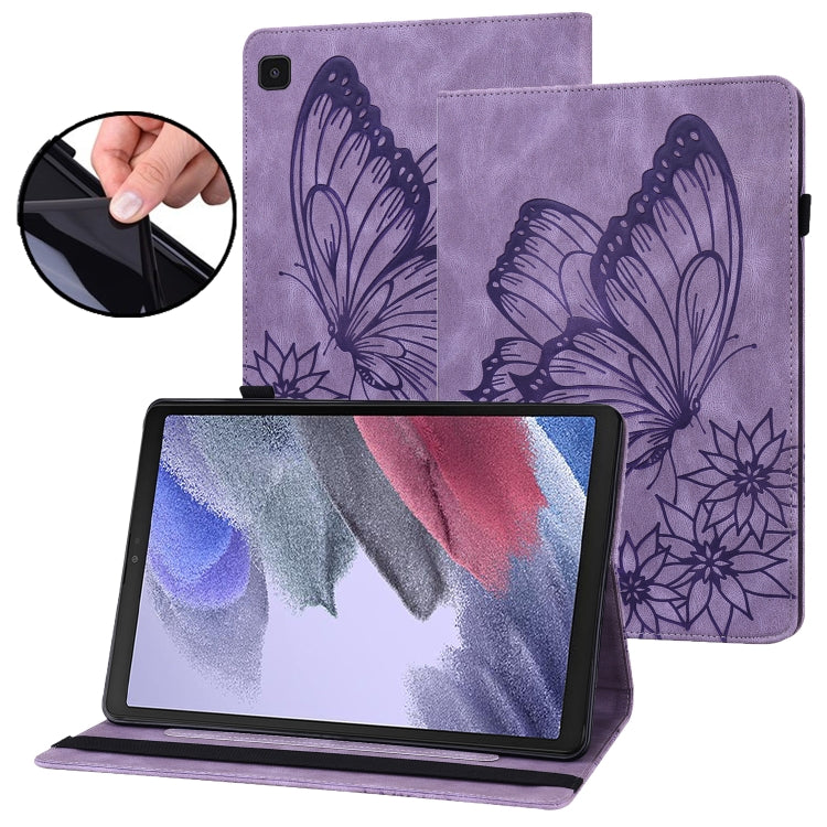 Big Butterfly Embossed Leather Tablet Case, For Samsung Galaxy Tab A7 Lite T220/T225, For Samsung Galaxy Tab A8, For Samsung Galaxy Tab A 8.0 2019 T290/T295, For Samsung Galaxy Tab S6 Lite P610, For Samsung Galaxy Tab S7 T870, For Samsung Galaxy Tab S8...