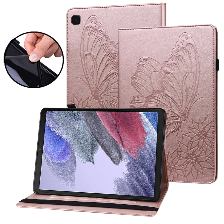 Big Butterfly Embossed Leather Tablet Case, For Samsung Galaxy Tab A7 Lite T220/T225, For Samsung Galaxy Tab A8, For Samsung Galaxy Tab A 8.0 2019 T290/T295, For Samsung Galaxy Tab S6 Lite P610, For Samsung Galaxy Tab S7 T870, For Samsung Galaxy Tab S8...