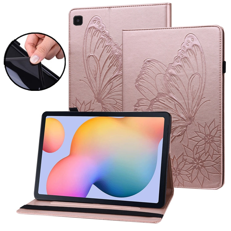 Big Butterfly Embossed Leather Tablet Case, For Samsung Galaxy Tab A7 Lite T220/T225, For Samsung Galaxy Tab A8, For Samsung Galaxy Tab A 8.0 2019 T290/T295, For Samsung Galaxy Tab S6 Lite P610, For Samsung Galaxy Tab S7 T870, For Samsung Galaxy Tab S8...