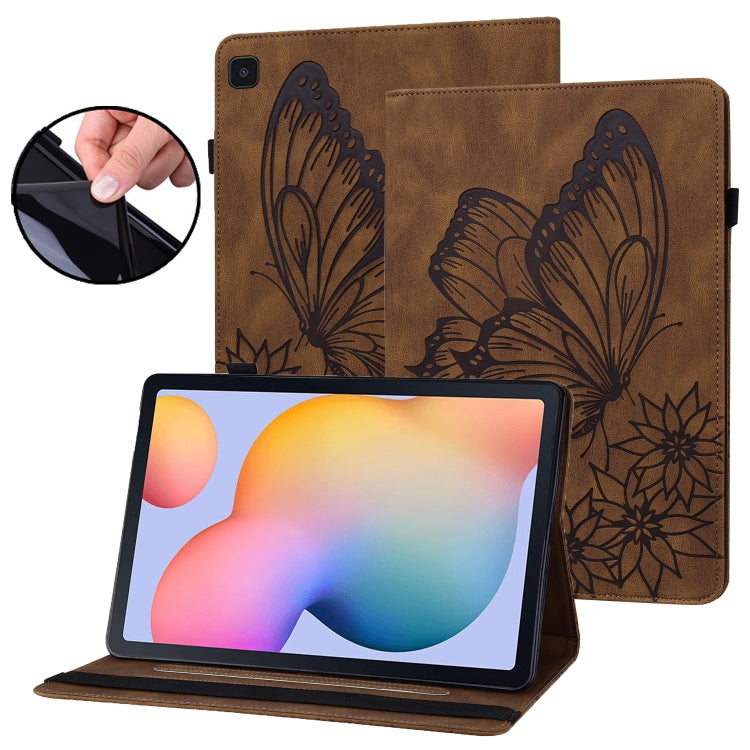 Big Butterfly Embossed Leather Tablet Case, For Samsung Galaxy Tab A7 Lite T220/T225, For Samsung Galaxy Tab A8, For Samsung Galaxy Tab A 8.0 2019 T290/T295, For Samsung Galaxy Tab S6 Lite P610, For Samsung Galaxy Tab S7 T870, For Samsung Galaxy Tab S8...