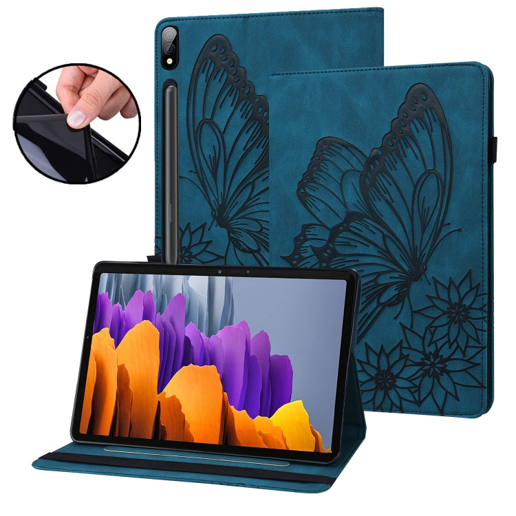 Big Butterfly Embossed Leather Tablet Case, For Samsung Galaxy Tab A7 Lite T220/T225, For Samsung Galaxy Tab A8, For Samsung Galaxy Tab A 8.0 2019 T290/T295, For Samsung Galaxy Tab S6 Lite P610, For Samsung Galaxy Tab S7 T870, For Samsung Galaxy Tab S8...