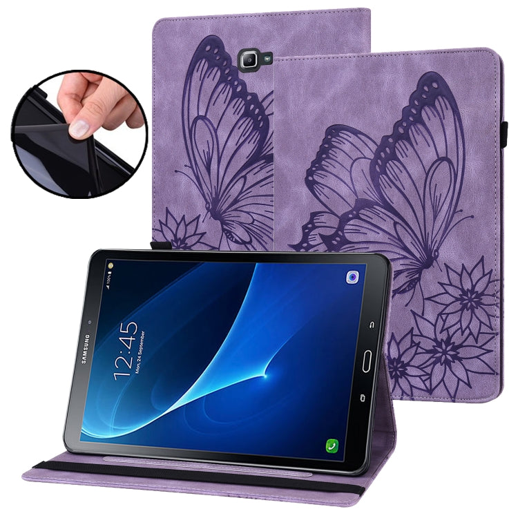 Big Butterfly Embossed Leather Tablet Case, For Samsung Galaxy Tab A7 Lite T220/T225, For Samsung Galaxy Tab A8, For Samsung Galaxy Tab A 8.0 2019 T290/T295, For Samsung Galaxy Tab S6 Lite P610, For Samsung Galaxy Tab S7 T870, For Samsung Galaxy Tab S8...