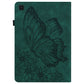 Big Butterfly Embossed Leather Tablet Case, For Samsung Galaxy Tab A7 T500, For Samsung Galaxy Tab S2 9.7 T810/T815