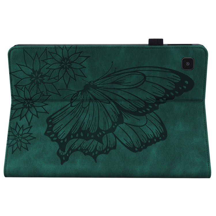 Big Butterfly Embossed Leather Tablet Case, For Samsung Galaxy Tab A7 T500, For Samsung Galaxy Tab S2 9.7 T810/T815