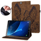Big Butterfly Embossed Leather Tablet Case, For Samsung Galaxy Tab A7 T500, For Samsung Galaxy Tab S2 9.7 T810/T815