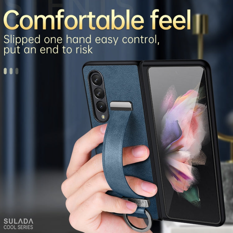 SULADA Cool Series PC + Leather Texture Skin Feel Shockproof Phone Case, For Samsung Galaxy Z Fold3 5G, For iPhone 12, For iPhone 13, For Samsung Galaxy S22 5G, For Samsung Galaxy Z Fold2, For Samsung Galaxy Z Flip3, For iPhone 12 Pro������������������...