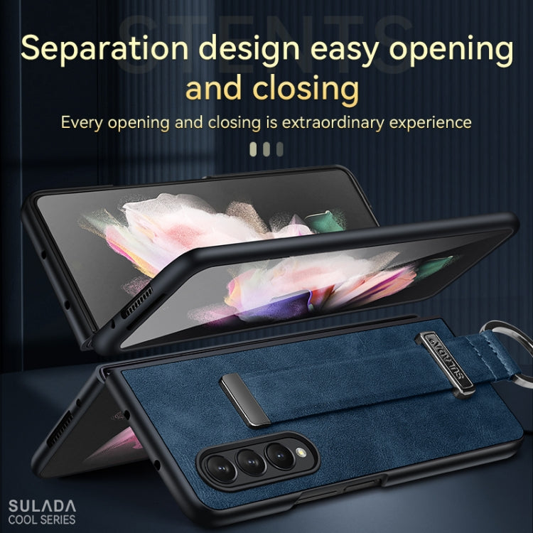 SULADA Cool Series PC + Leather Texture Skin Feel Shockproof Phone Case, For Samsung Galaxy Z Fold3 5G, For iPhone 12, For iPhone 13, For Samsung Galaxy S22 5G, For Samsung Galaxy Z Fold2, For Samsung Galaxy Z Flip3, For iPhone 12 Pro������������������...